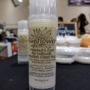 Mamma's Cure Menthol Chest Rub