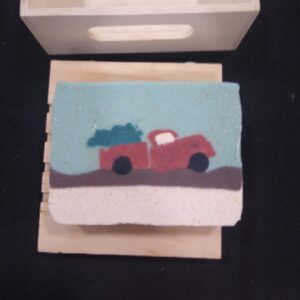 Little Red Truck Soap